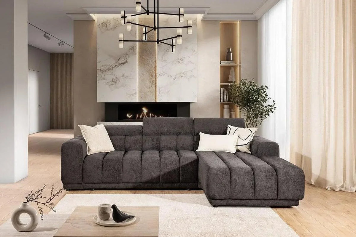 Augusto Corner Sofa Bed With Storage