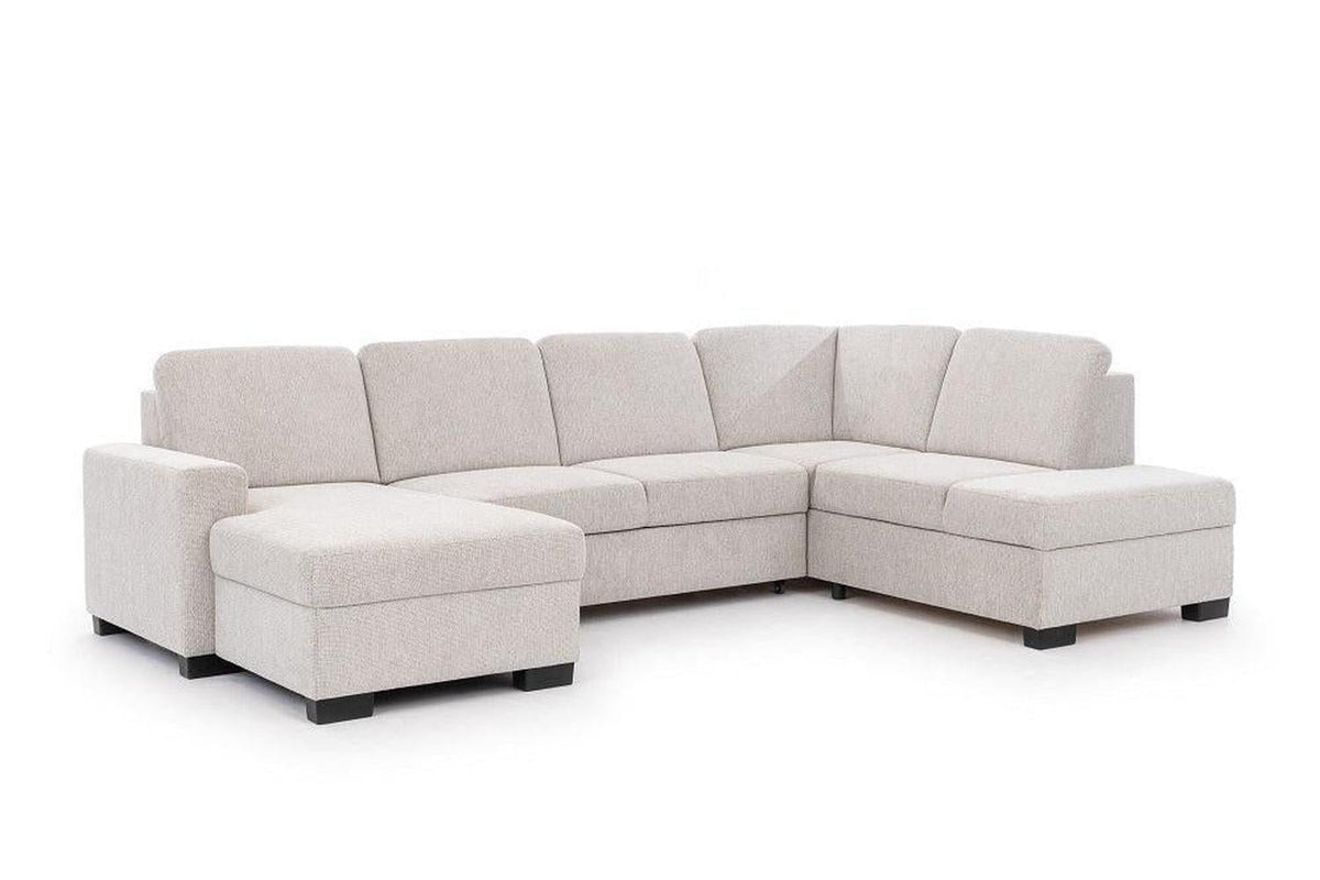 Torentino U Corner Sofa Bed With Storage