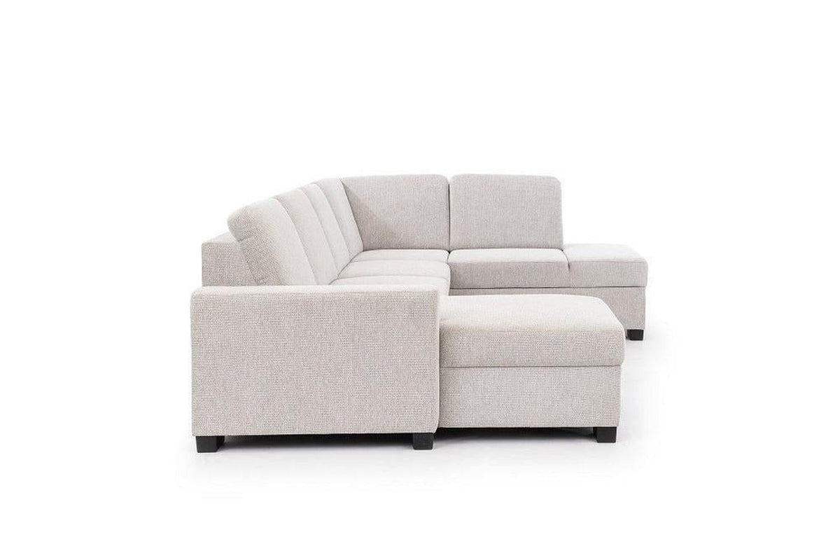 Torentino U Corner Sofa Bed With Storage