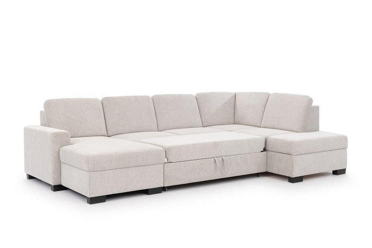 Torentino U Corner Sofa Bed With Storage