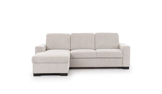 Rozkładana sofa narożna z funkcją spania i pojemnikiem na pościel Torentino
