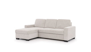 Rozkładana sofa narożna z funkcją spania i pojemnikiem na pościel Torentino