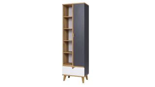 Memone Golden Oak Narrow Cabinet - Msofas LTD