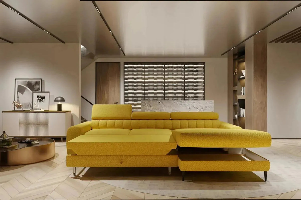 Navas S Corner Sofa Bed With Storage