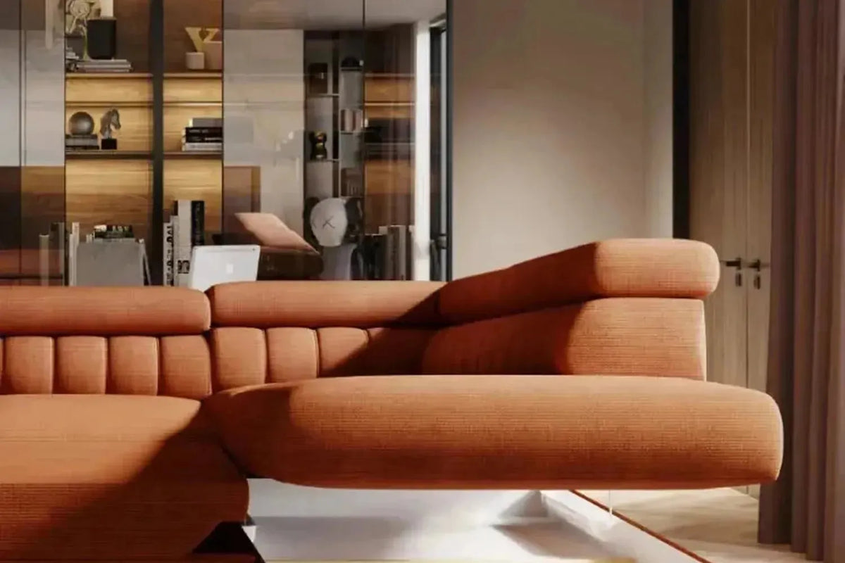 Navas L Corner Sofa Bed With Storage