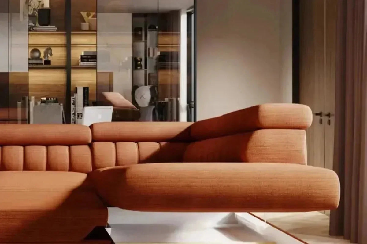 Navas L Corner Sofa Bed With Storage