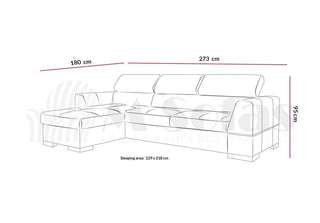 Nest III Corner Sofa Bed - Msofas LTD