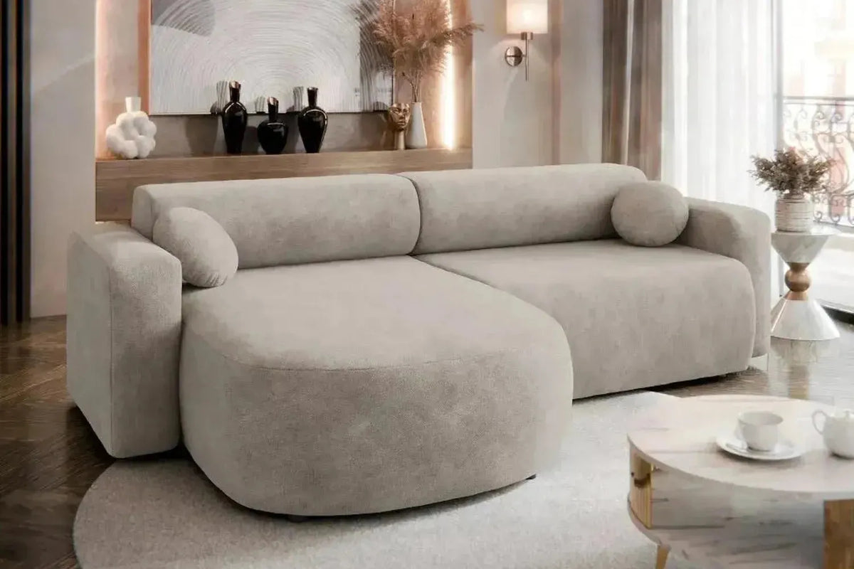 Nicelo Corner Sofa Bed With Storage