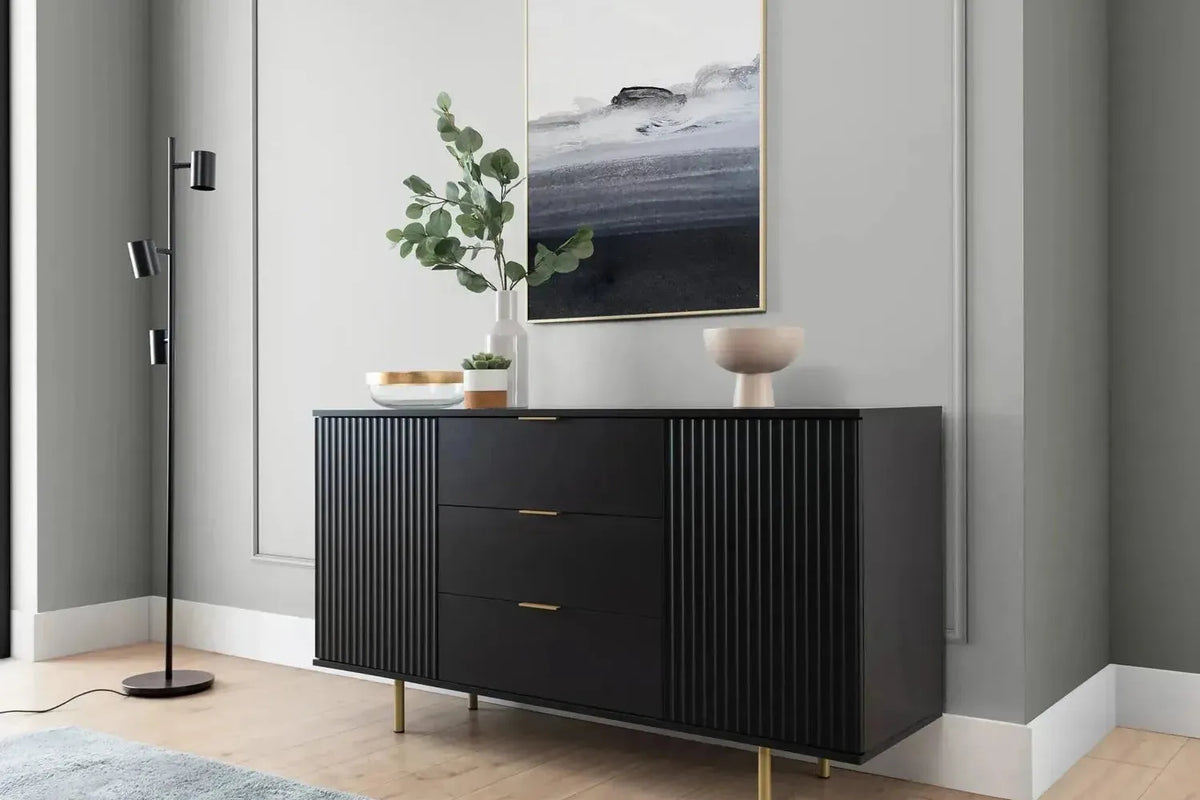 Nubia 3 Drawer Sideboard