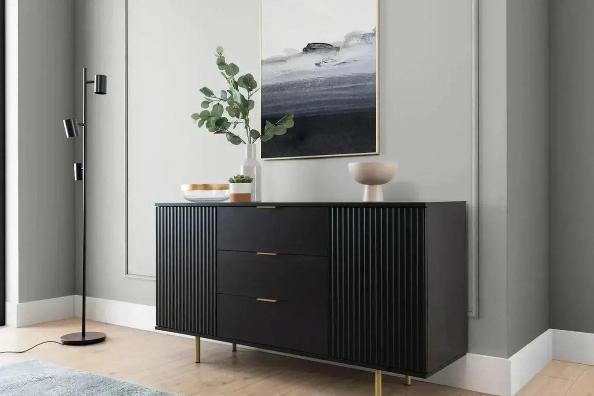 Nubia 3 Drawer Sideboard