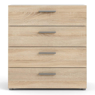 Pepe Chest of 4 Drawers in Oak - Msofas LTD