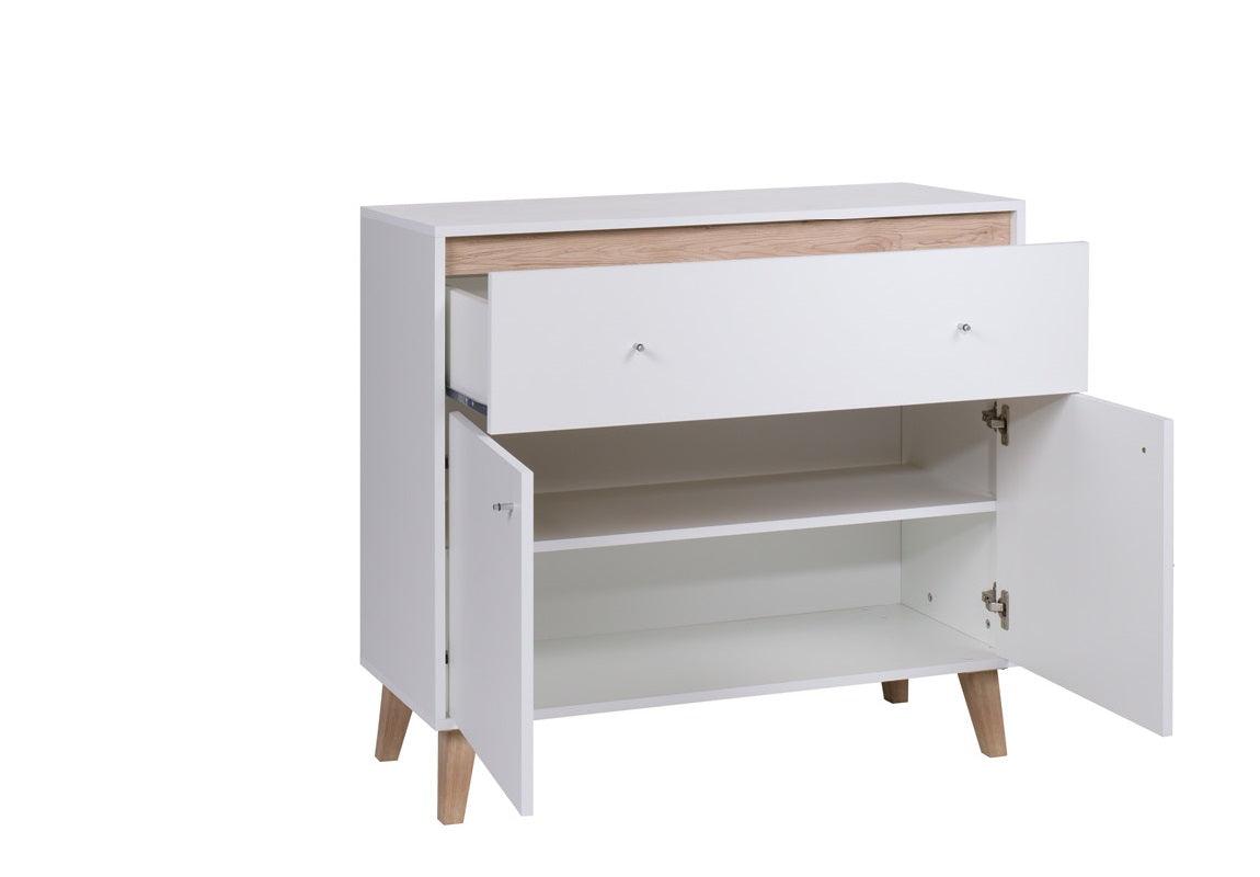 Oviedo Sideboard 100 White / Light San Remo