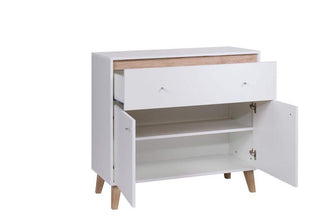 Oviedo Sideboard 100 White / Light San Remo - Msofas LTD