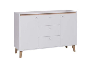 Oviedo Sideboard 135 White / Light San Remo - Msofas LTD