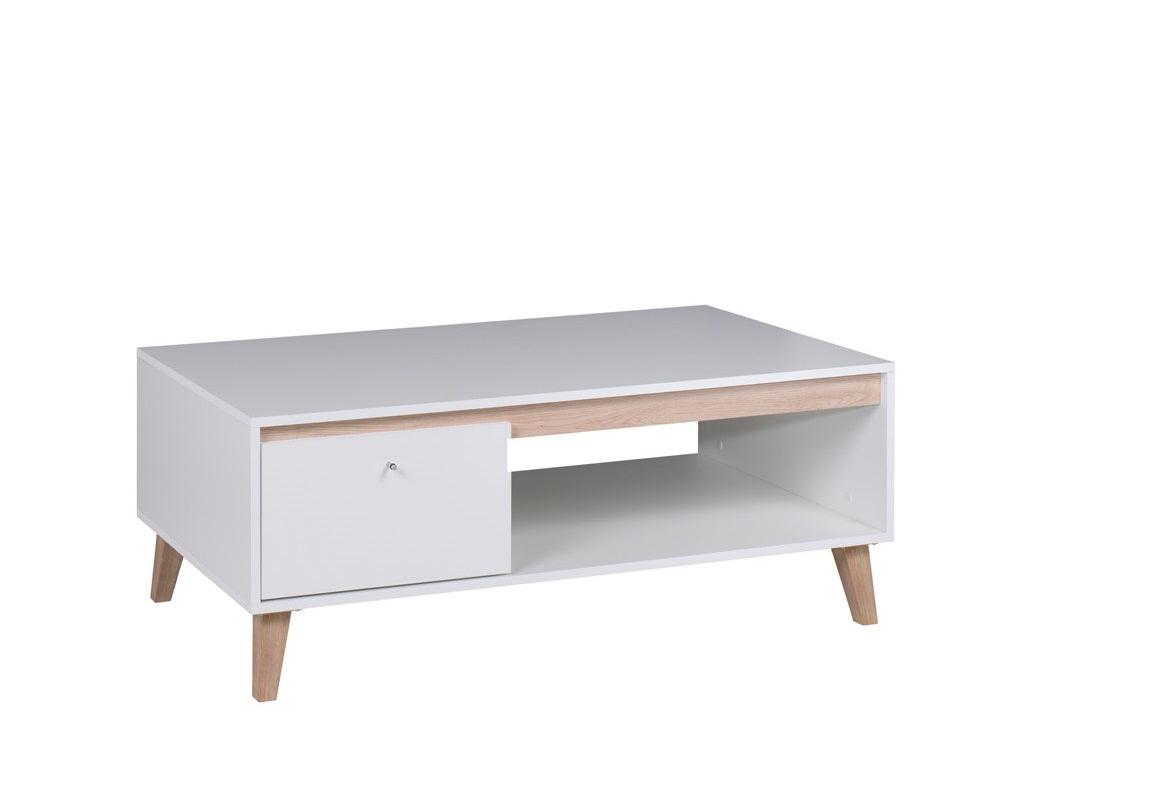 Oviedo Coffee Table White / Light San Remo