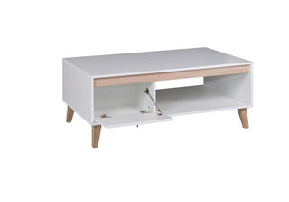 Oviedo Coffee Table White / Light San Remo - Msofas LTD