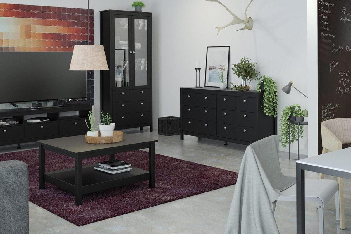 Madrid Coffee Table In Matt Black