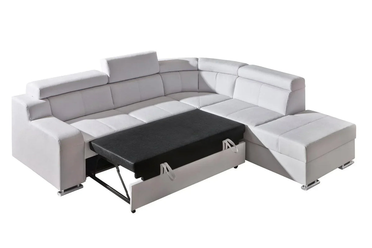 Oscar Ii Corner Sofa Bed With Storage