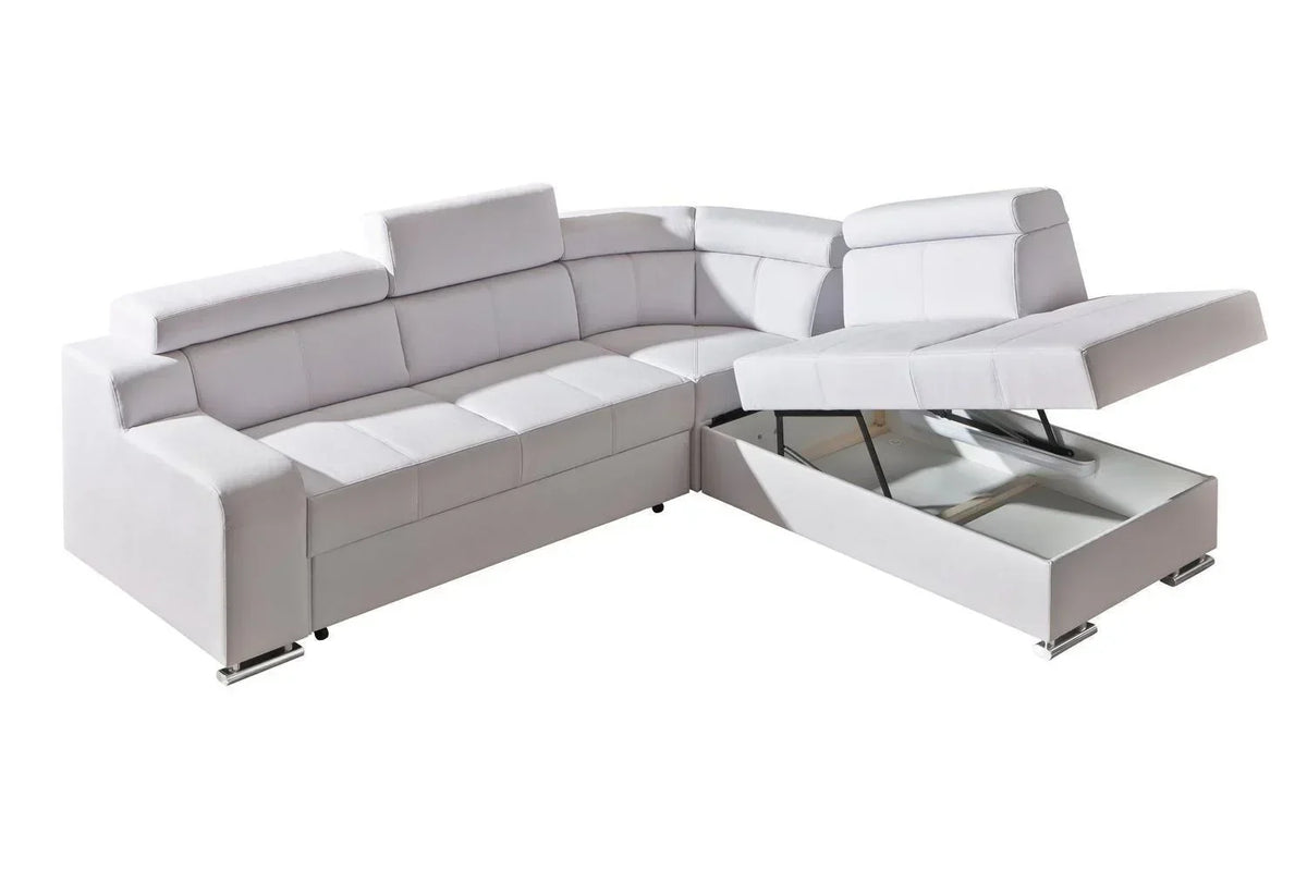 Oscar Ii Corner Sofa Bed With Storage