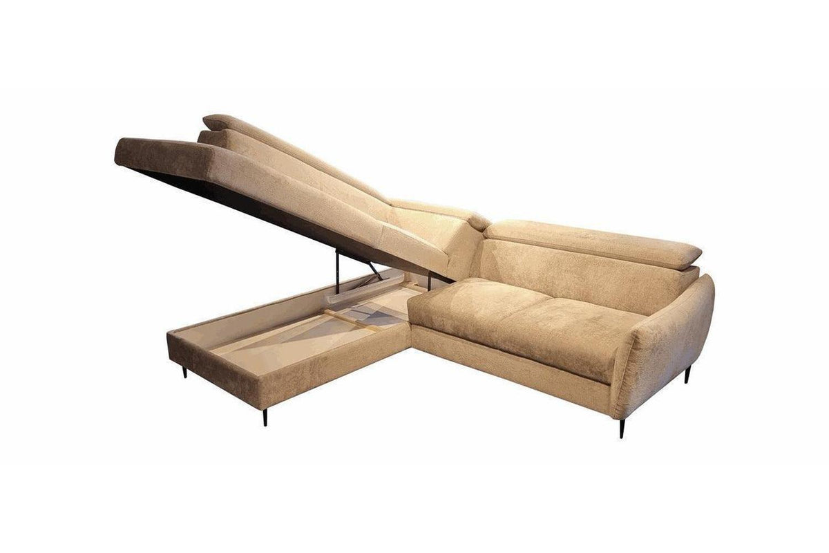 Othello Corner Sofa Bed With Storage