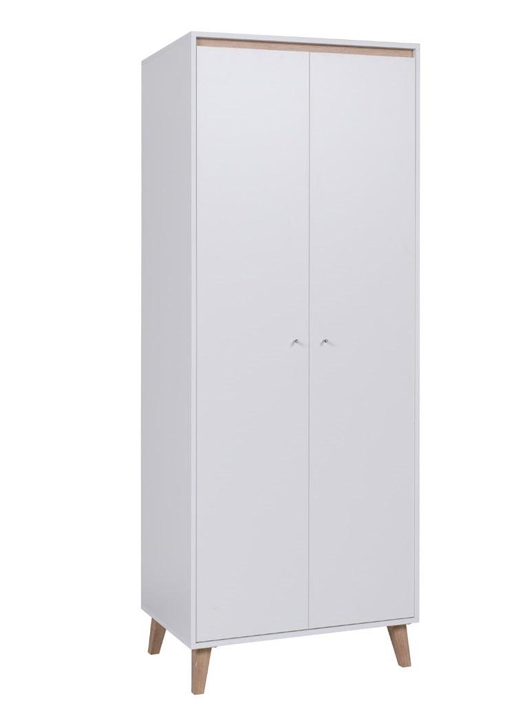 Oviedo Wardrobe White / Light San Remo 80