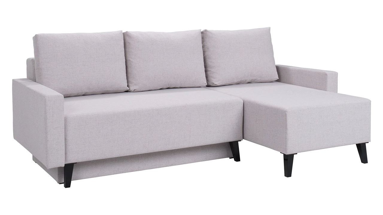 Oviedo Gloss Corner Sofa Bed 