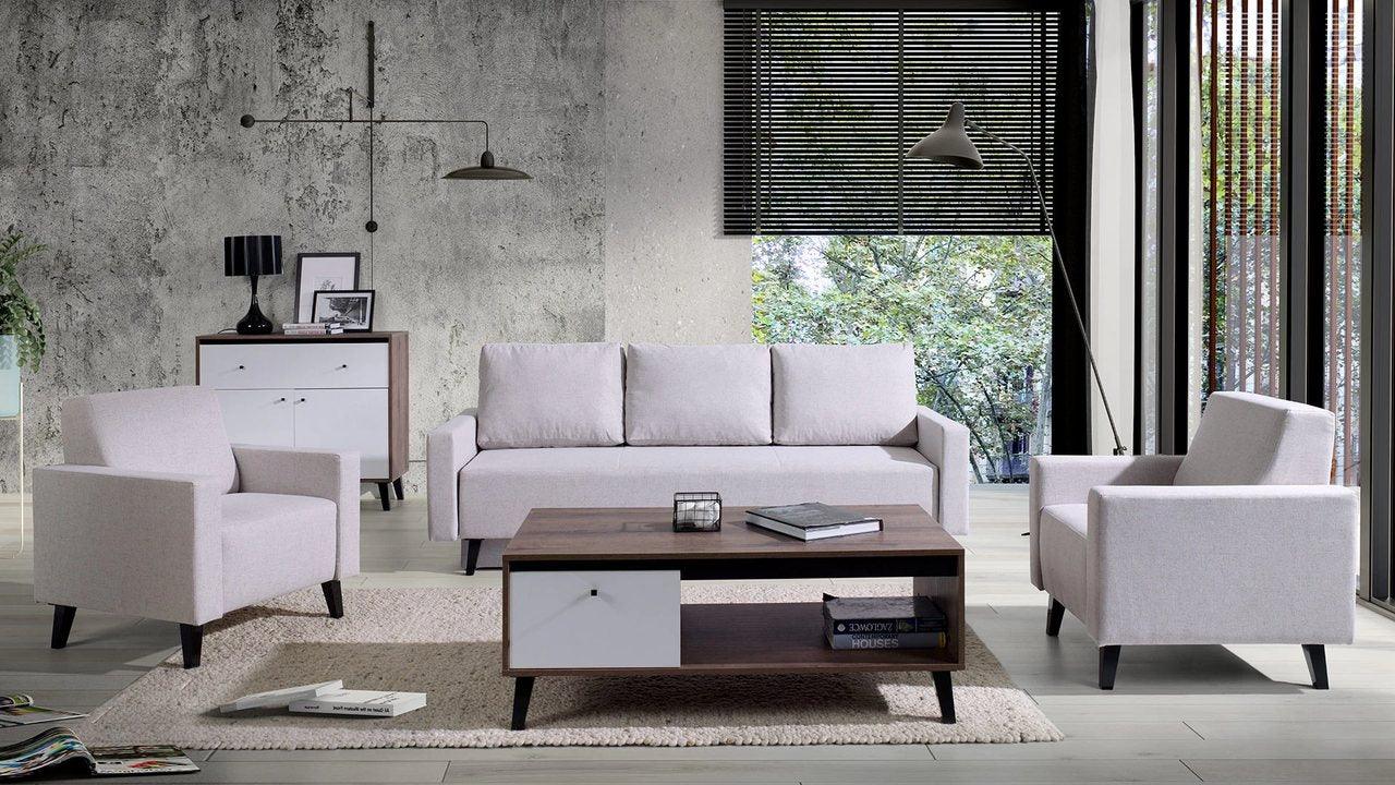 Oviedo Gloss Sofa Bed