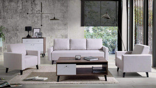 Oviedo Gloss Sofa Bed - Msofas LTD