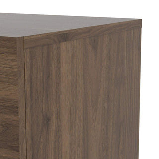 Pepe Bedside 2 Drawers in Walnut - Msofas LTD