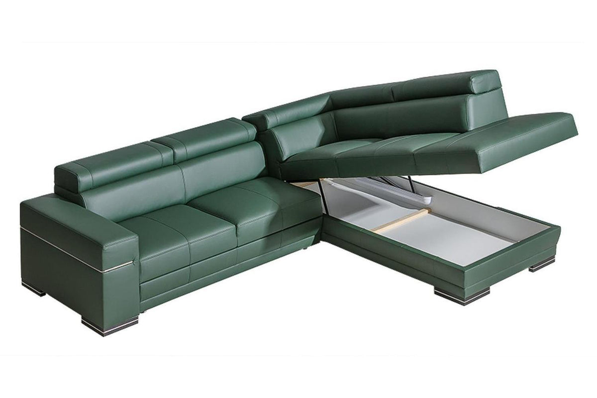 Paris I Corner Sofa Bed With Storage
