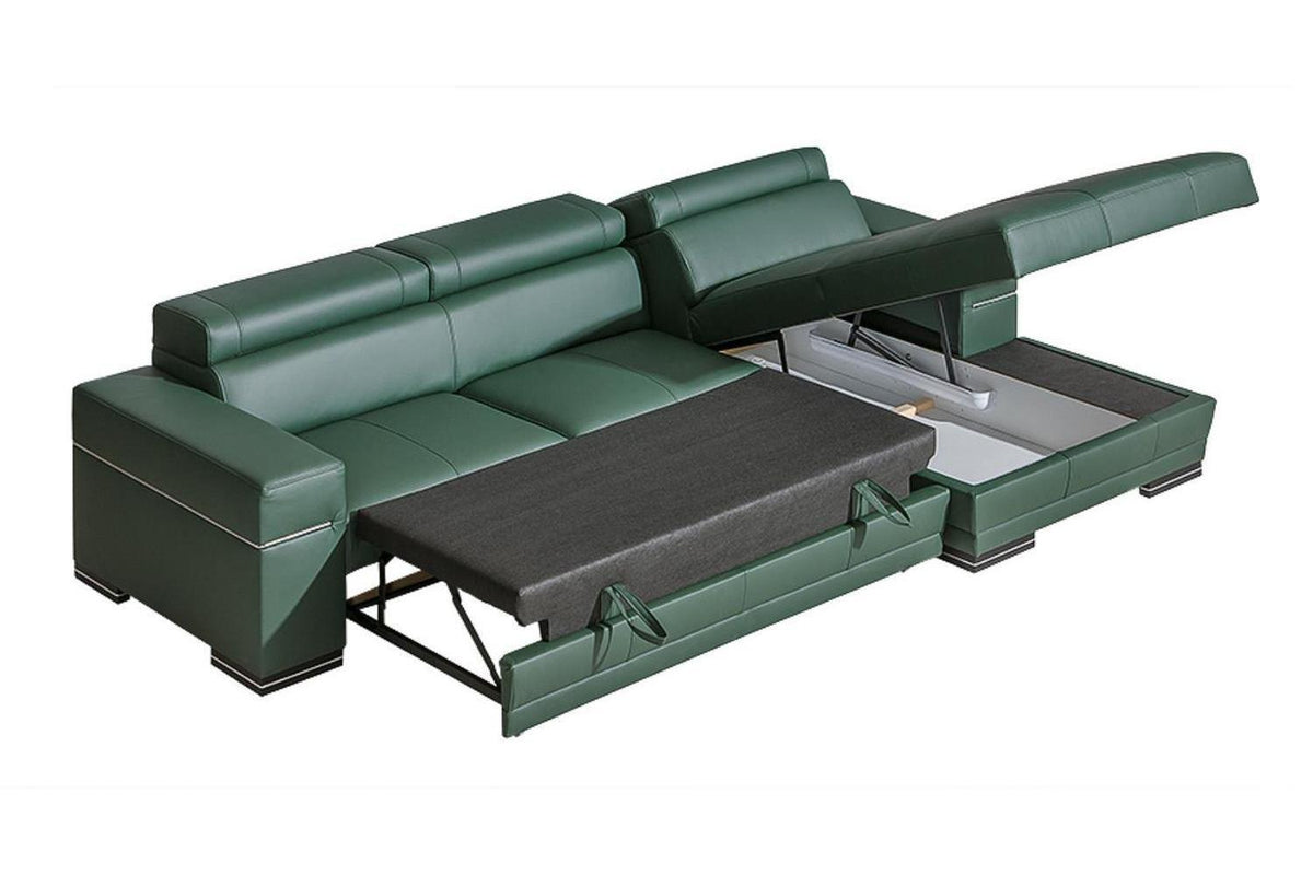 Paris Ii Corner Sofa Bed With Storage