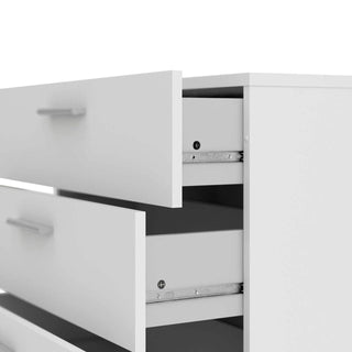 Pepe Chest of 4 Drawers in White - Msofas LTD