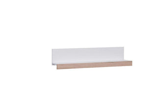 Oviedo Wall Shelf 100 White / Light San Remo - Msofas LTD