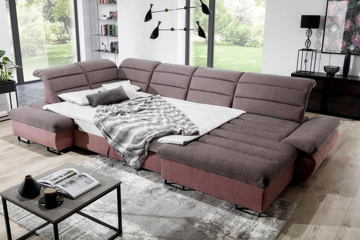 Roman Xl U Shaped Corner Sofa Bed