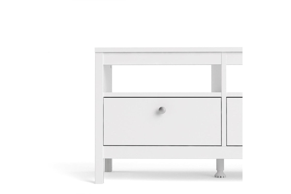 Madrid Tv-Unit 3 Drawers In White