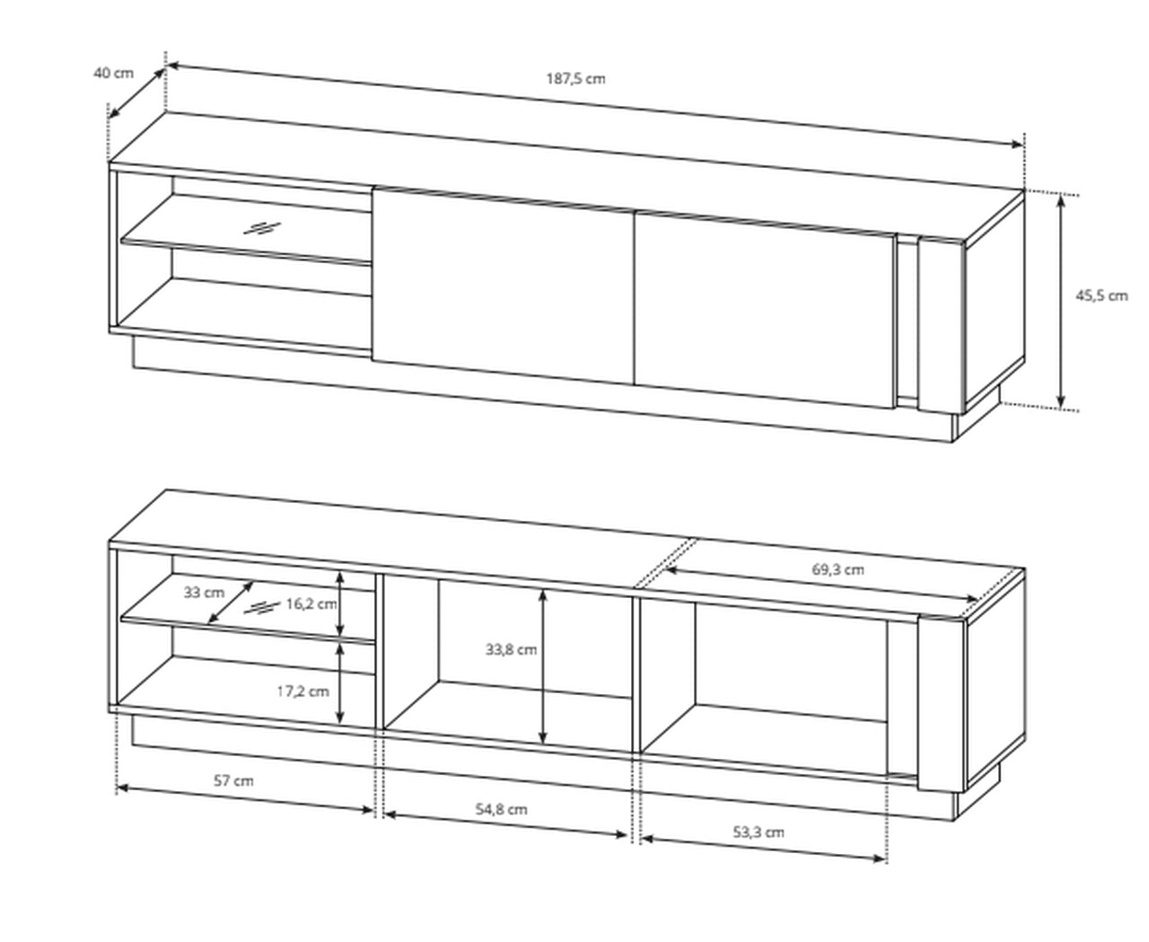 Arco TV Unit 187