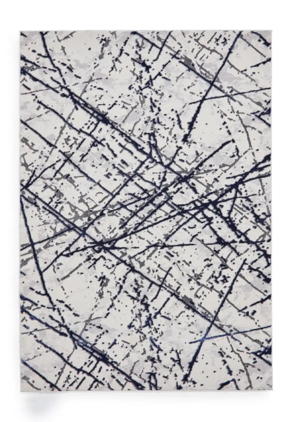 Artemis B8403A Contemporary Blue and Silver Area Rug