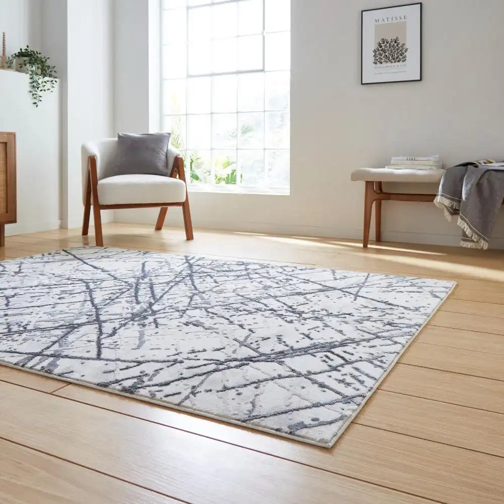 Artemis B8403A Contemporary Silver Area Rug
