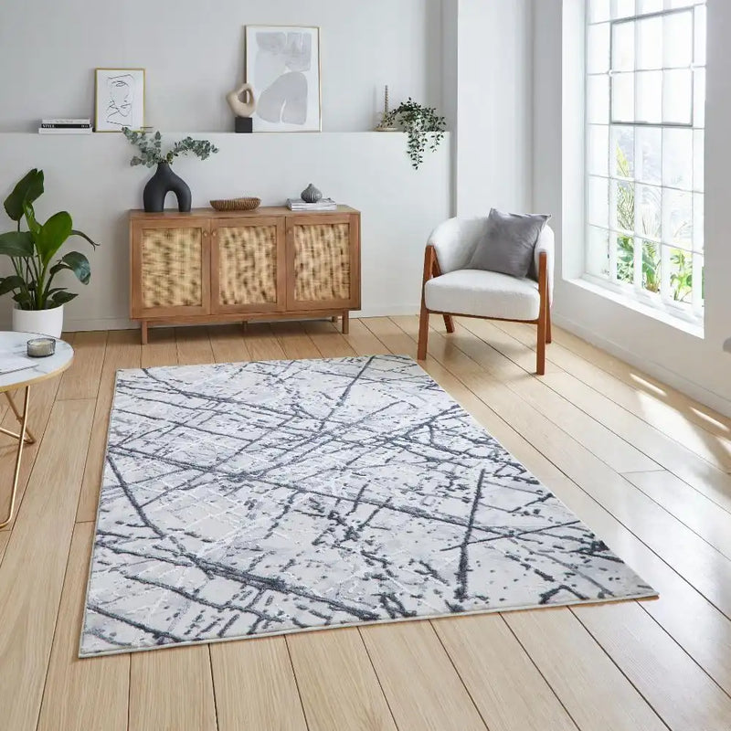 Artemis B8403A Contemporary Silver Area Rug