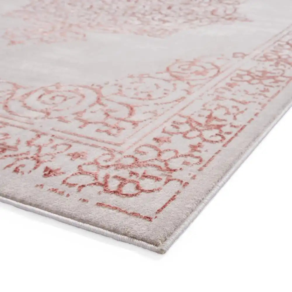 Artemis B9076A Modern Rose and Silver Area Rug