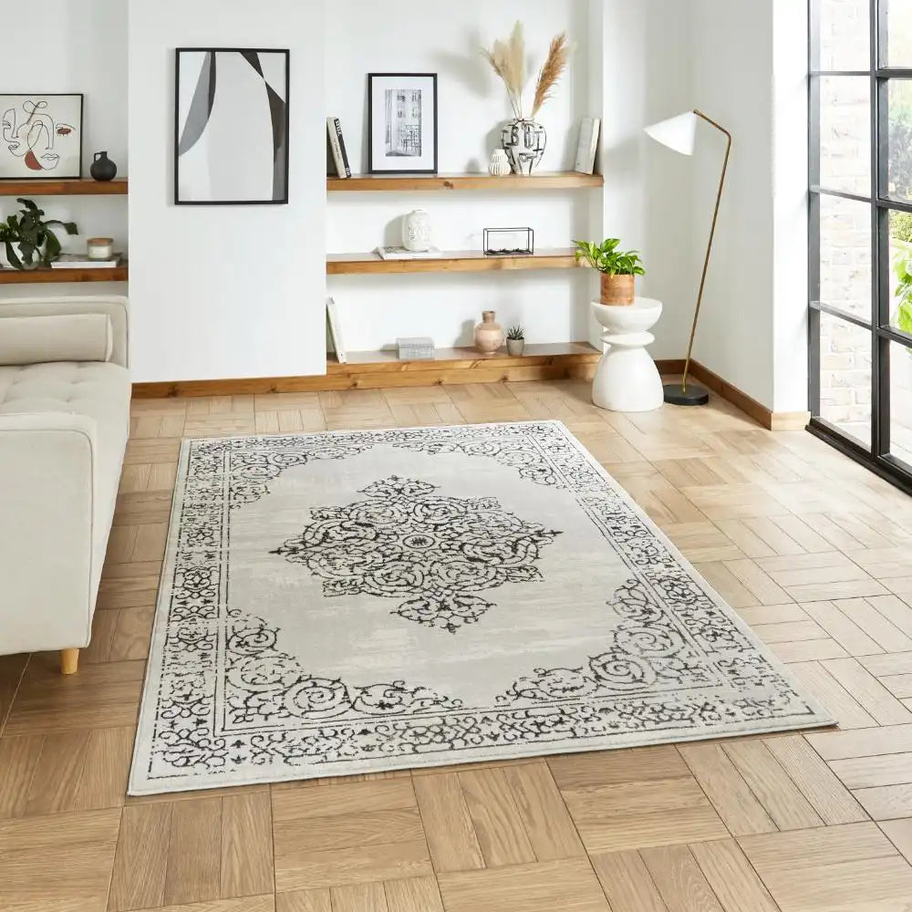 Artemis B9076A Modern Silver Area Rug