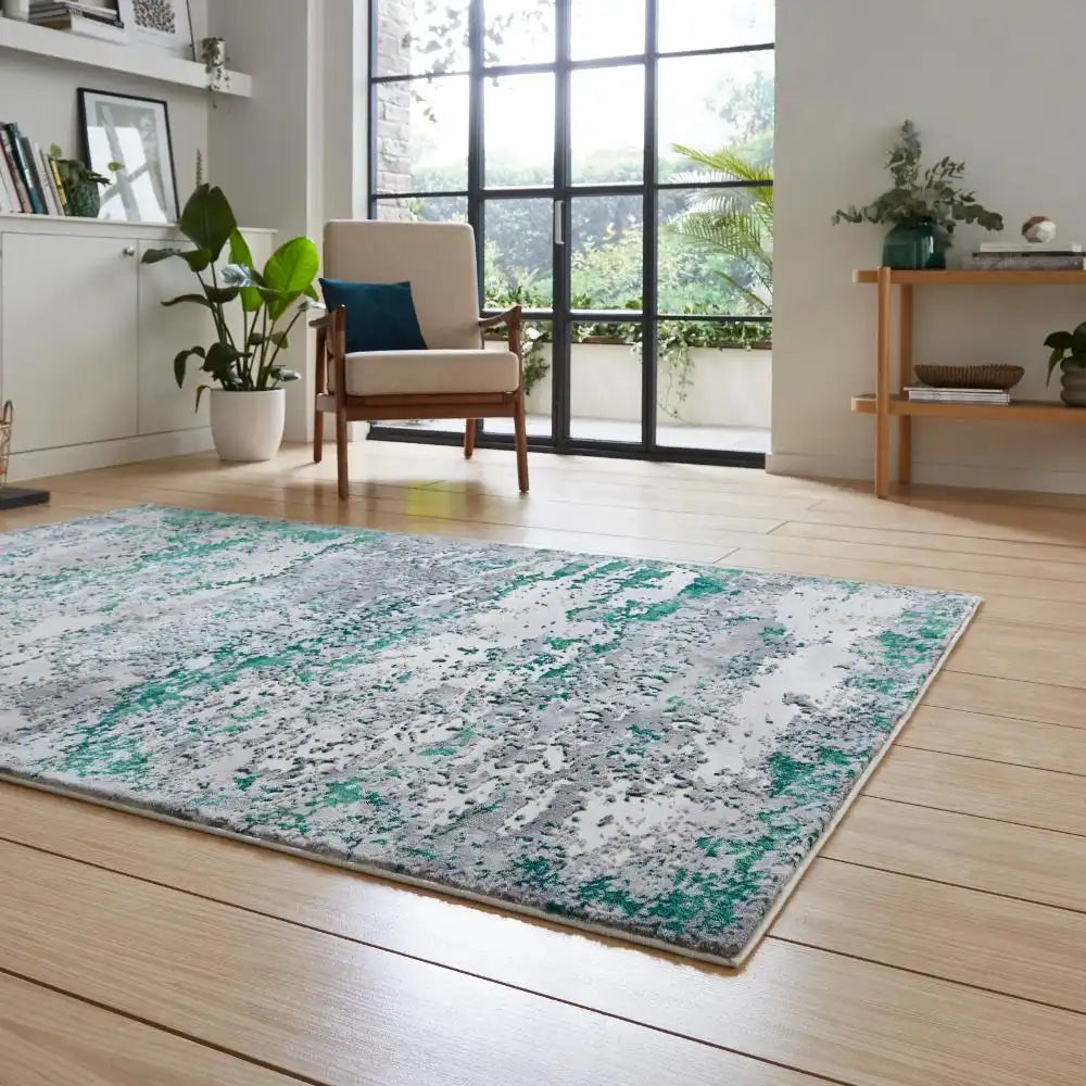 Artemis B9289A Green Decorative Area Rug