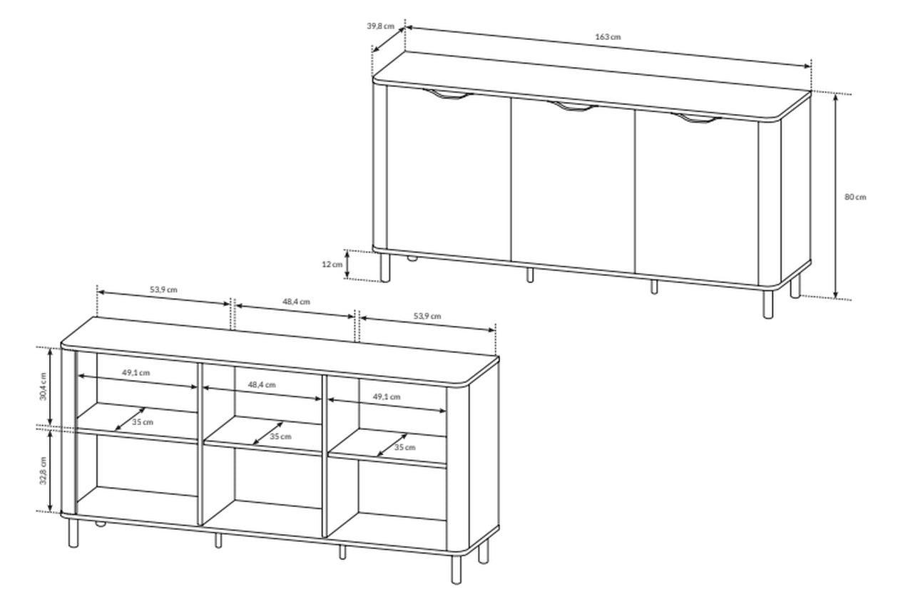 Santi Sideboard 163