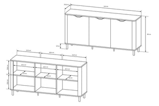 Santi Sideboard 163 - Msofas LTD