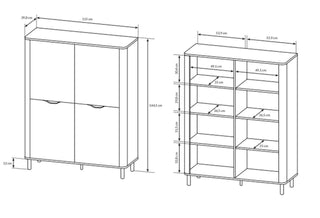 Santi Low Cabinet - Msofas LTD