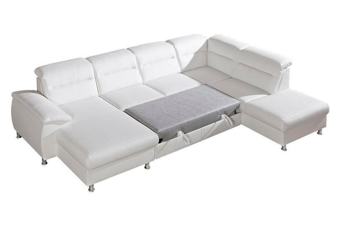 Scandi I U Shape Corner Sofa Bed
