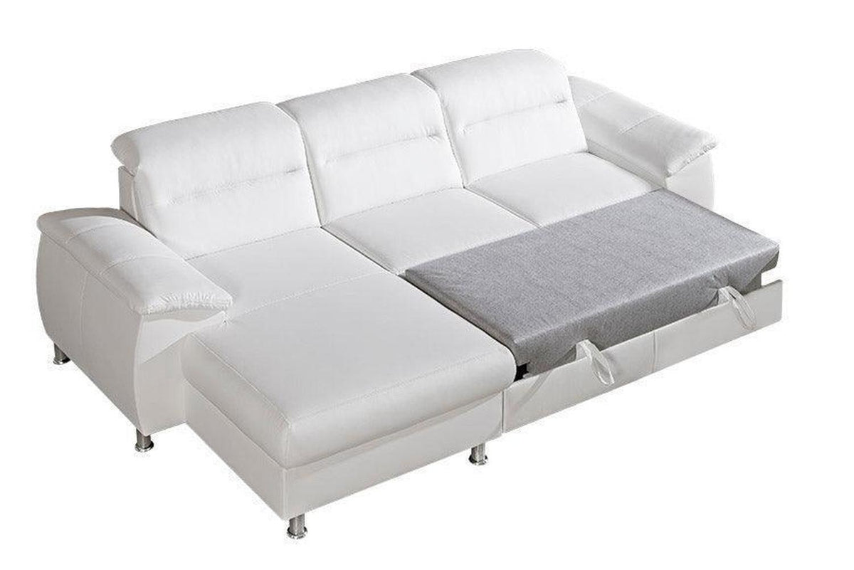 Scandi Ii Corner Sofa Bed With Storage