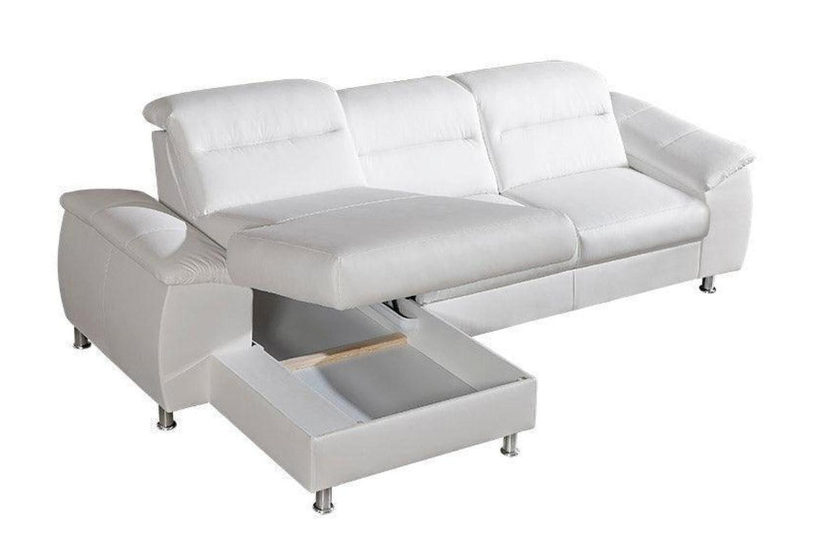 Scandi Ii Corner Sofa Bed With Storage