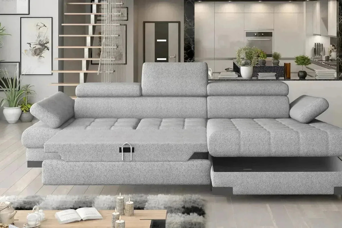 Selva S Corner Sofa Bed With Storage