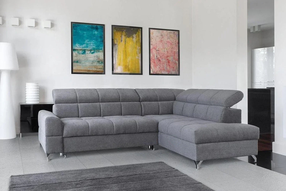 Sempre Corner Sofa Bed With Storage